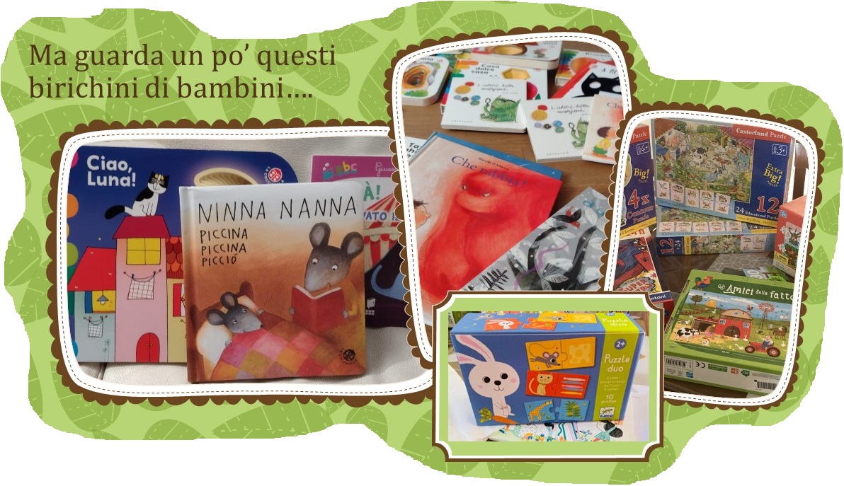 Donazione libri e puzzle per la scuola dell’infanzia Matteotti Abbiategrasso